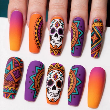 Uglysweatershops Halloween Cute Quirky Hot Girl Vibe Section Eight Press-on Nails