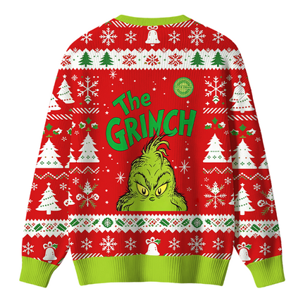 Uglysweatershops Green Funny Christmas Ugly Sweater