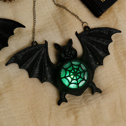 Uglysweatershops Halloween 6-pack Bat-shaped Hanging Lanterns