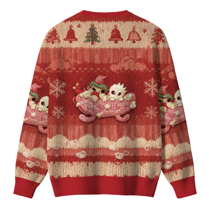 Uglysweatershops Exploring With Friends Christmas Ugly Sweater
