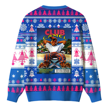 Uglysweatershops Club Cigarettes Christmas Ugly Sweater