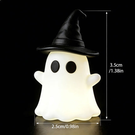 Uglysweatershops Halloween Glowing Mini Ghost Figurines