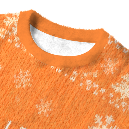 Uglysweatershops Funny Steve Fuzzy Christmas Ugly Sweatshirt