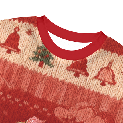 Uglysweatershops Exploring With Friends Christmas Ugly Sweatshirt