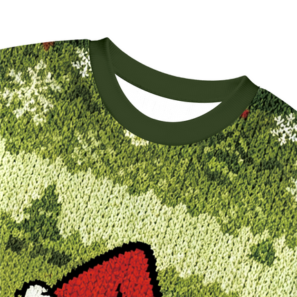 Uglysweatershops Merry Smile Christmas Ugly Sweatshirt