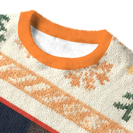 Uglysweatershops Tylenol Cat Meme Fuzzy Christmas Ugly Sweatshirt