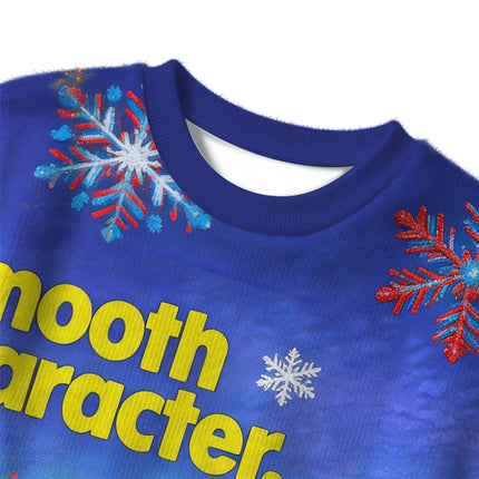 Uglysweatershops Smooth Character Christmas Ugly Sweater