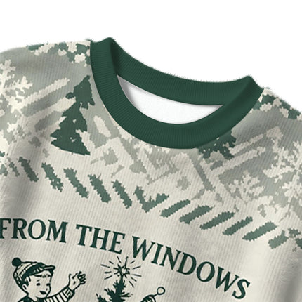 Uglysweatershops From The Windows to the Walls I'm About To Christmas Ugly Sweater