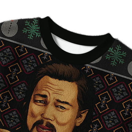 Uglysweatershops Laughing Man Christmas Ugly Sweater
