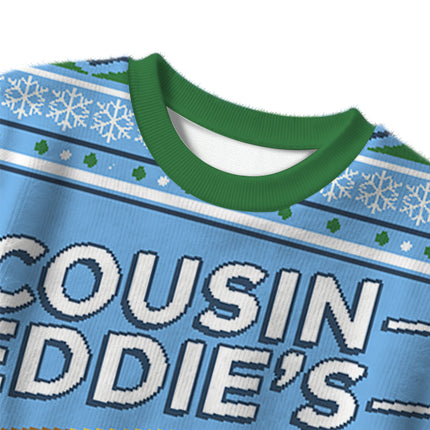 Uglysweatershops Retro Camper Christmas Ugly Sweater