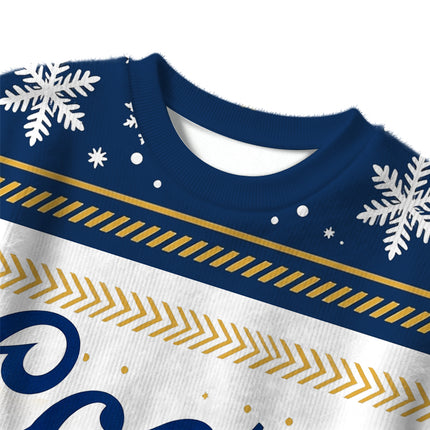 Uglysweatershops Retro Rocky Mountain Beer Christmas Ugly Sweater