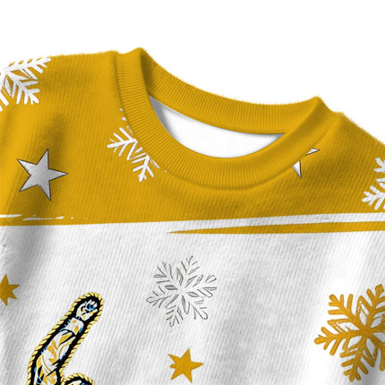 Uglysweatershops Western Rodeo Fighting Christmas Ugly Sweater