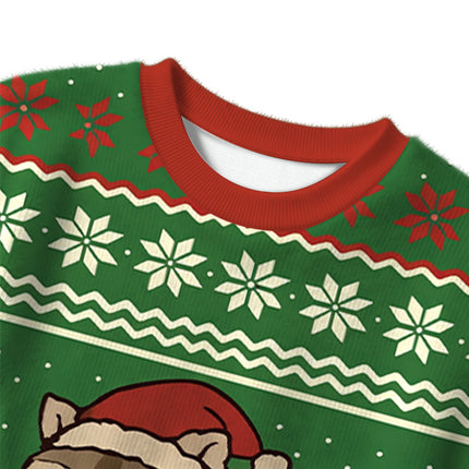 Uglysweatershops Raccoons Need Snacks Funny Christmas Ugly Sweater