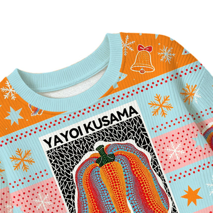 Uglysweatershops TOKYO PUMPKIN FOREVER Kids Ugly Sweater