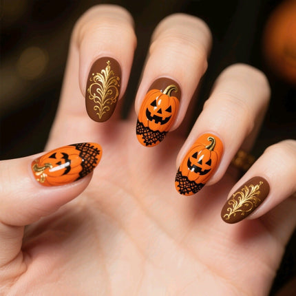 Uglysweatershops Halloween Cute Quirky Hot Girl Vibe Section Seven Press-on Nails
