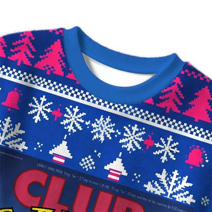 Uglysweatershops Club Cigarettes Christmas Ugly Sweater