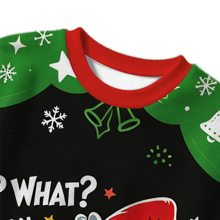 Uglysweatershops Wait What I Have An Attitude Christmas Ugly Sweater