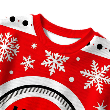 Uglysweatershops Retro Red Cigarettes Christmas Ugly Sweater