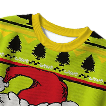 Uglysweatershops Santa Hat Christmas Ugly Sweater