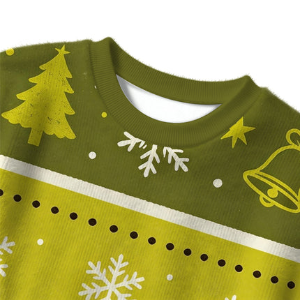 Uglysweatershops Vintage Green Cigarettes Christmas Ugly Sweater
