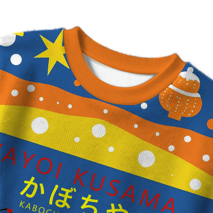 Uglysweatershops Art Pumpkin TOKYO 1900 Christmas Ugly Sweater