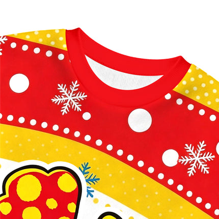Uglysweatershops Sunflower Christmas Ugly Sweatshirt