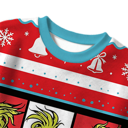 Uglysweatershops Stink Stank Stunk Christmas Ugly Sweater