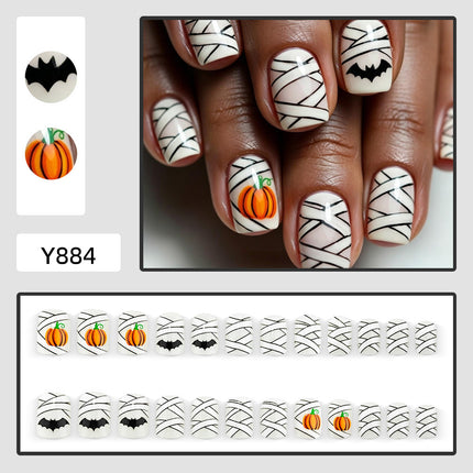 Uglysweatershops Halloween Cute Quirky Hot Girl Vibe Section Five Press-on Nails