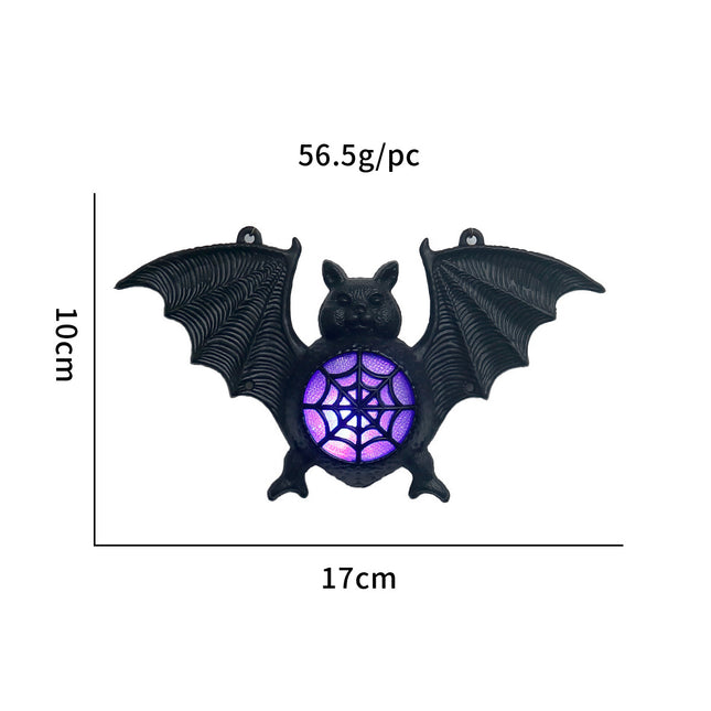Uglysweatershops Halloween 6-pack Bat-shaped Hanging Lanterns