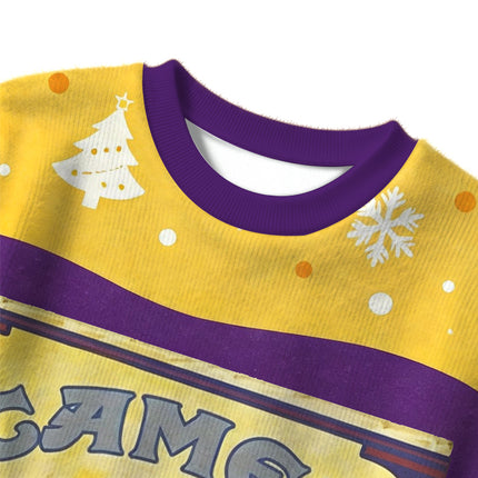 Uglysweatershops Heather Gray Joe Christmas Ugly Sweater