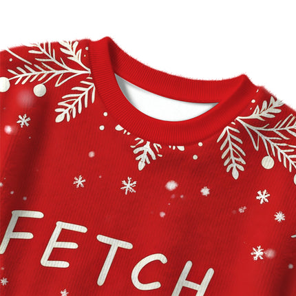 Uglysweatershops Rebellious Dog Christmas Ugly Sweater