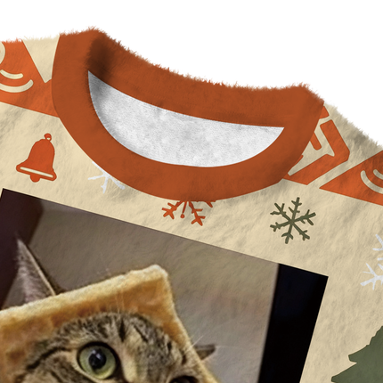Uglysweatershops Wait Im Thinking Meme Fuzzy Christmas Ugly Sweatshirt