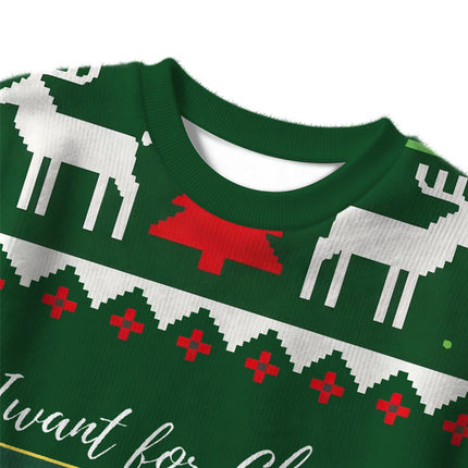 Uglysweatershops The Boys Funny Christmas Ugly Sweater