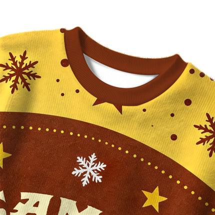 Uglysweatershops Cigarettes Vintage Christmas Ugly Sweater