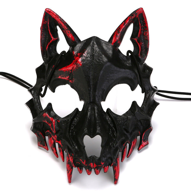 Uglysweatershops Halloween Half-face Orc Mask