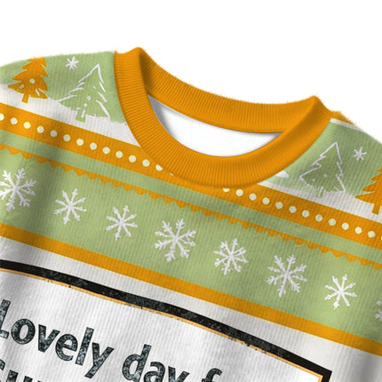 Uglysweatershops Lovely Day Christmas Ugly Sweater
