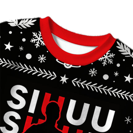 Uglysweatershops CR7 Meme Christmas Ugly Sweater