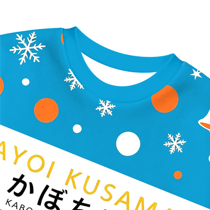 Uglysweatershops Orange Red Pumpkin Christmas Ugly Sweatshirt