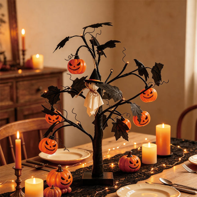 Uglysweatershops Halloween Spooky Atmosphere Simulated Dead Tree Lamp