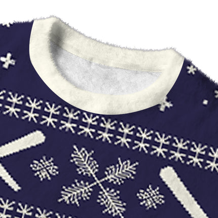 Uglysweatershops You're Killing Me Fuzzy Christmas Ugly Sweatshirt