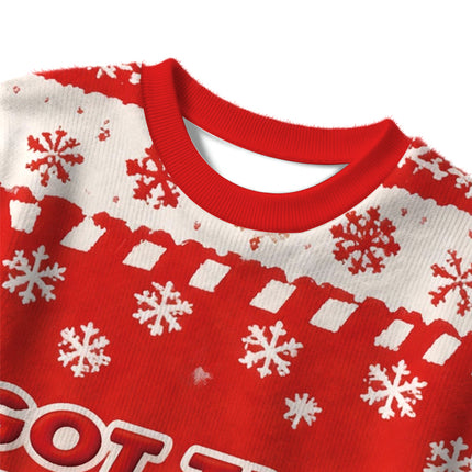 Uglysweatershops I Got That Dog In Me Red Christmas Ugly Sweater