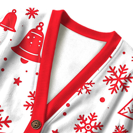Uglysweatershops Pleae Don't Ugly Cardigan Sweater