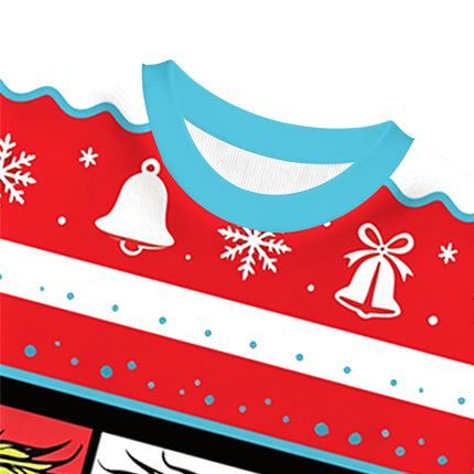 Uglysweatershops Stink Stank Stunk Christmas Ugly Sweatshirt