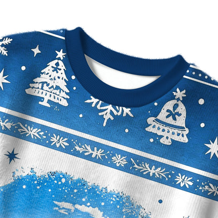 Uglysweatershops Beach Surf Christmas Ugly Sweater