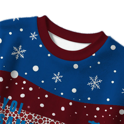 Uglysweatershops Dotted Eyes Christmas Ugly Sweater