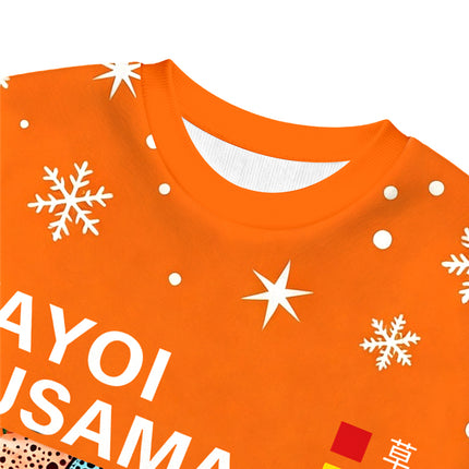 Uglysweatershops Cats and Flowers Christmas Ugly Sweatshirt