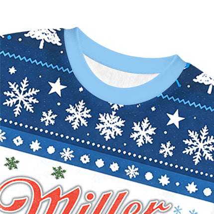Uglysweatershops High Life Bass Fishing Christmas Ugly Sweatshirt