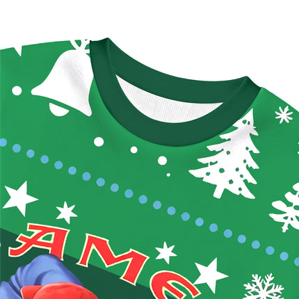 Uglysweatershops Vintage Joe Christmas Ugly Sweatshirt