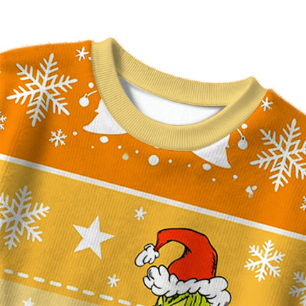Uglysweatershops Christmas Tree Sneaky Thief Christmas Ugly Sweater