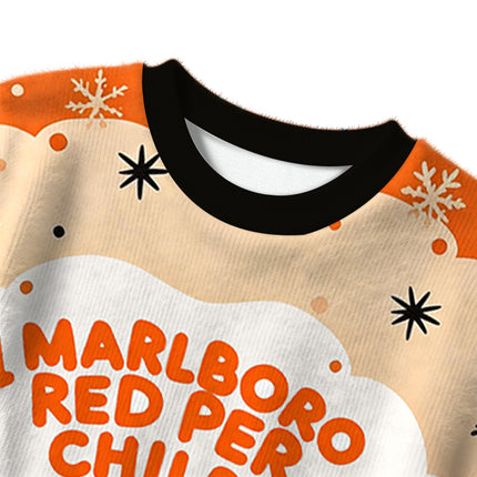 Uglysweatershops Red Per Child Christmas Ugly Sweater